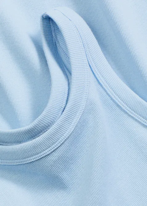 Geripptes Tanktop, bonprix