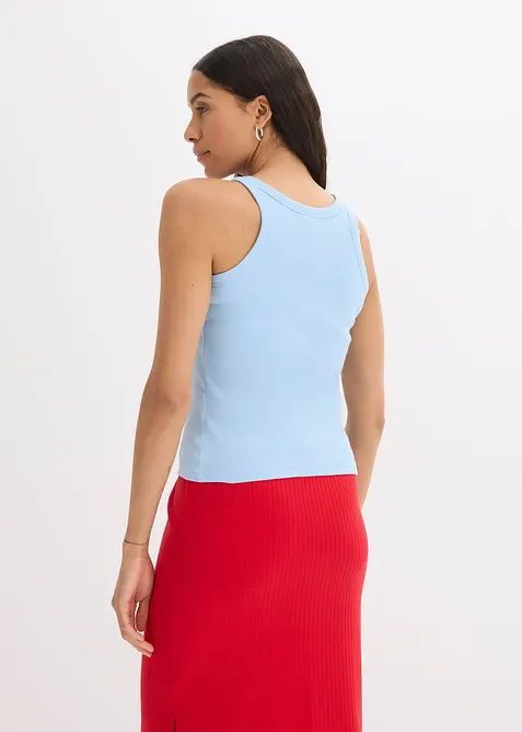 Geripptes Tanktop, bonprix