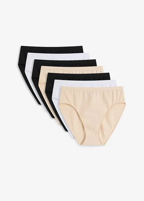 Lot de 7 slips Maxi coton, bonprix