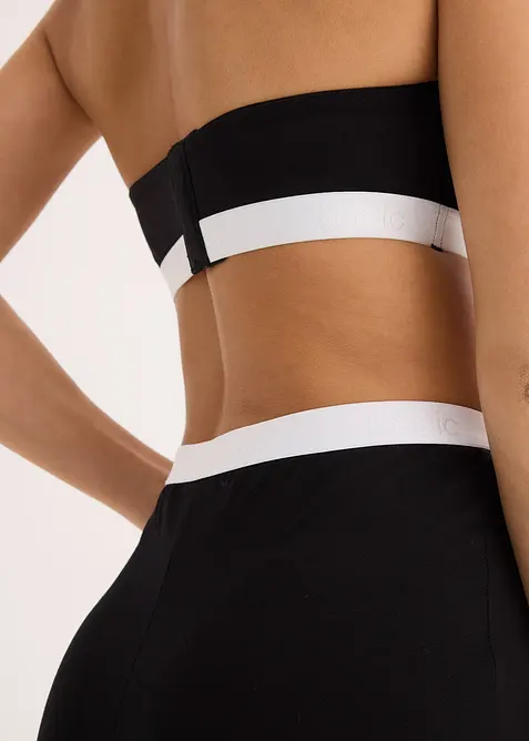 Bandeau-BH&nbsp;mit Bio-Baumwolle  (2er Pack), bonprix