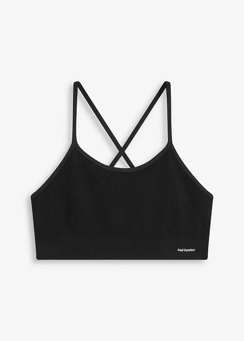 Feel Comfort Seamless  Racerback Bustier, bonprix