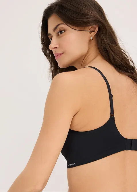 ​​​​Wattierter Feel Comfort Lasercut T-Shirt BH ohne B&uuml;gel, bonprix