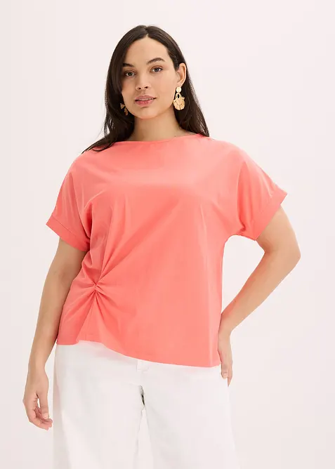 T-Shirt mit Knotendetail, bonprix