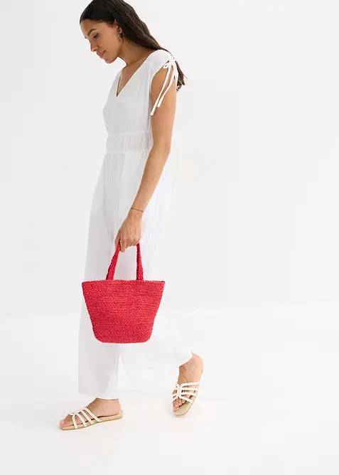 Combinaison en crêpe texturé, bonprix