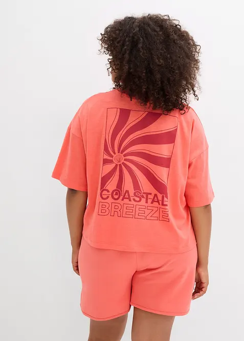 Oversize-Shirt aus reiner Bio-Baumwolle, bonprix