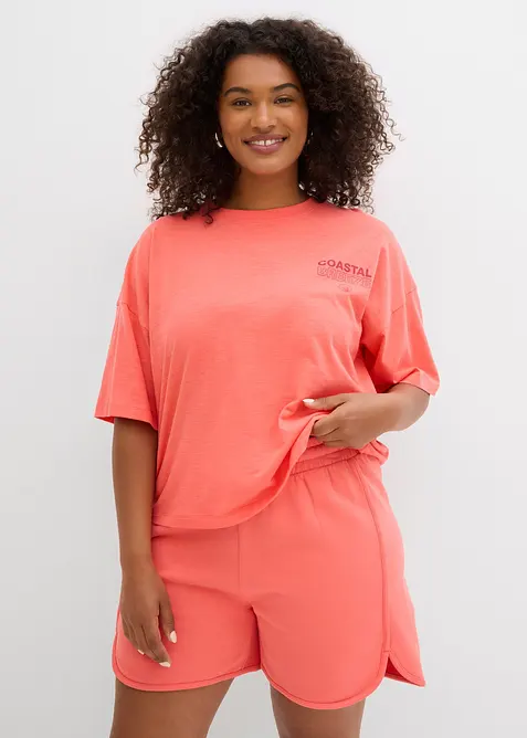 Oversize-Shirt aus reiner Bio-Baumwolle, bonprix