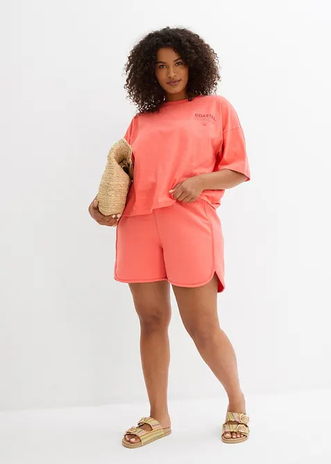 Short en molleton 100% coton, bonprix