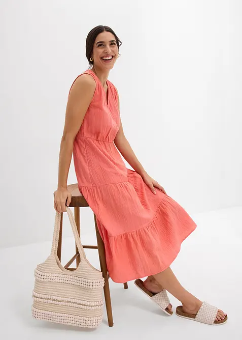 Kleid aus weichem Musselin, bonprix