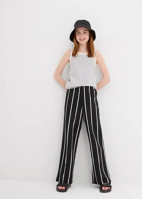 Lot de 3 tops en coton, bonprix