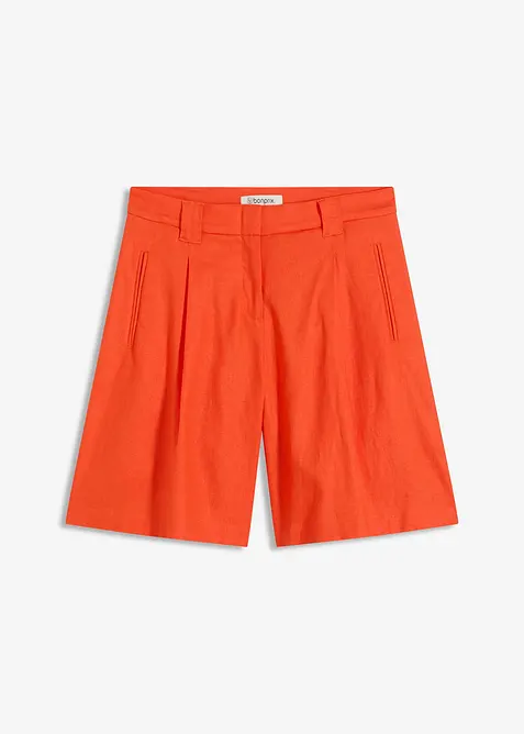 Shorts aus leichtem Leinen-Mix, bonprix