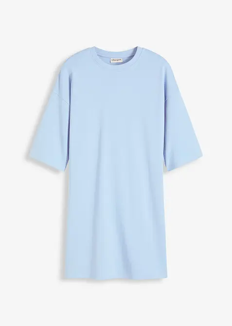 Oversize-Shirtkleid aus schwerer Bio-Baumwolle, bonprix