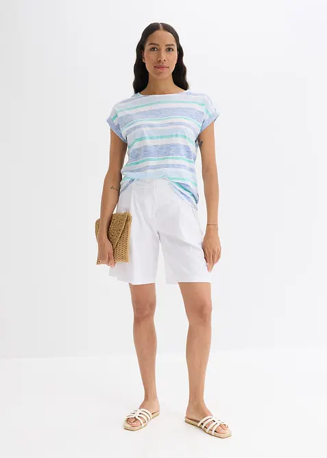 Shorts aus leichtem Leinen-Mix, bonprix