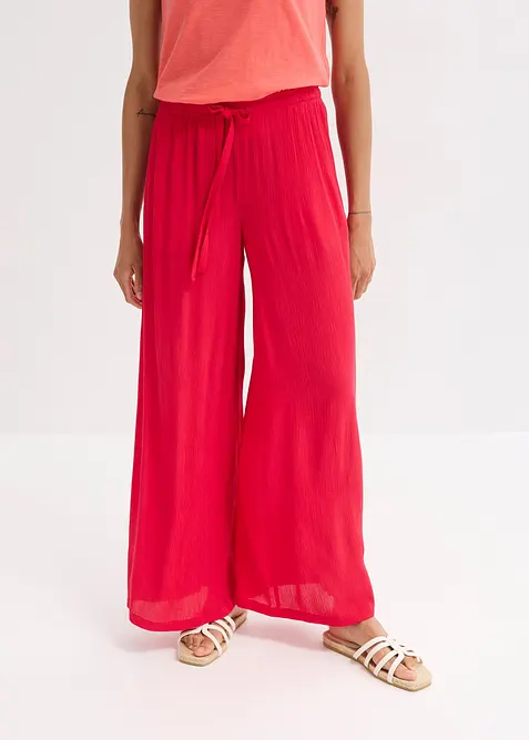 Weite Hose aus feiner Viskose, bonprix