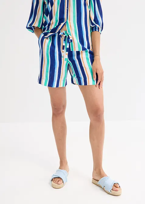 Short à taille élastiquée en viscose, bonprix
