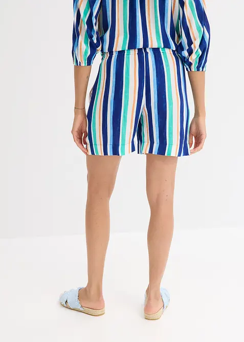 Short à taille élastiquée en viscose, bonprix