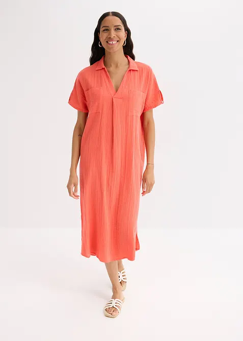 Robe caftan en gaze de coton douce, bonprix