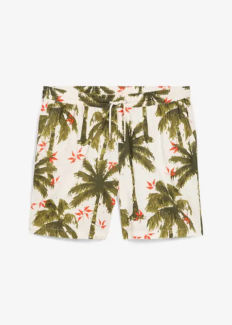 Short en viscose à taille élastiquée, loose, bonprix