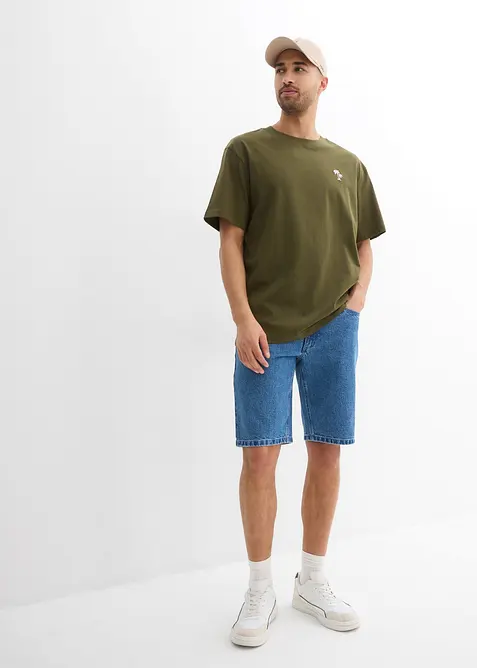 T-shirt avec imprim&eacute; dos, loose, bonprix