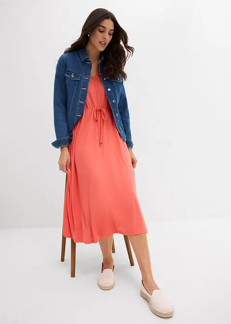 Robe en jersey de viscose m&eacute;lang&eacute;e, bonprix