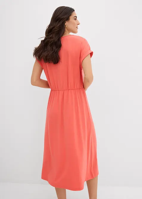 Robe en jersey de viscose m&eacute;lang&eacute;e, bonprix