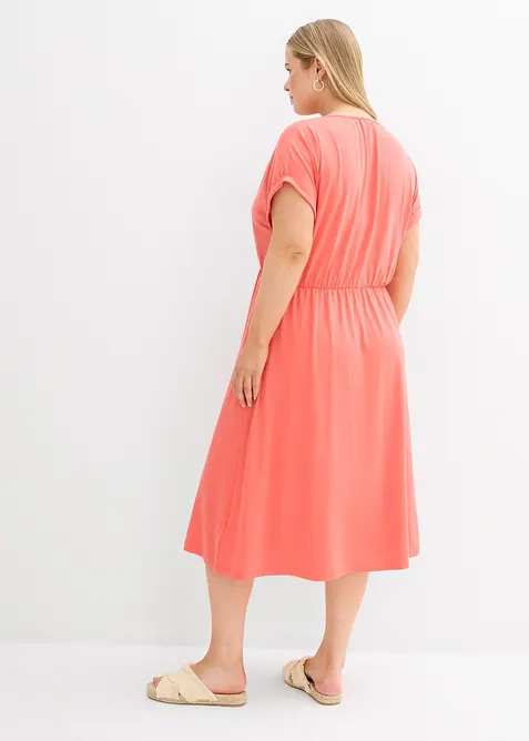 Robe en jersey de viscose mélangée, bonprix