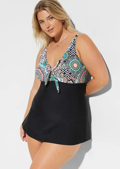 Robe de bain avec détail nœud, bonprix