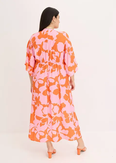 Maxikleid aus fließendem Satin, bonprix