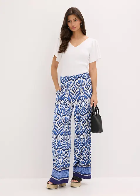 Ripp-Pullover aus Viskose-Mix, bonprix