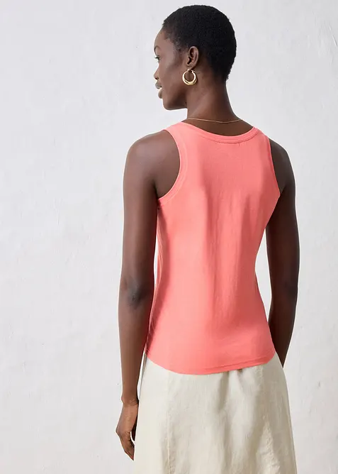 Tanktop mit Seidenanteil, bonprix