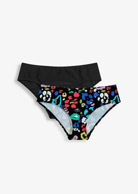 Lot de 2 bas de bikini, bonprix