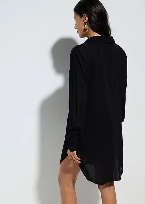 Robe-chemise de plage en viscose fluide, bonprix