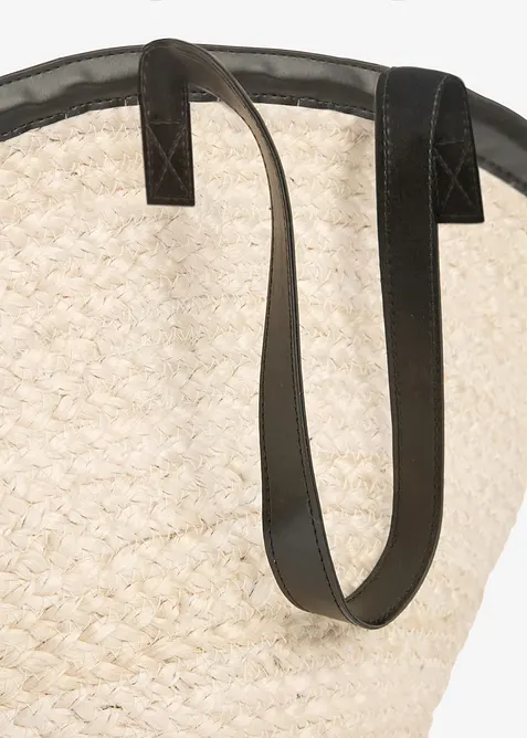 Cabas en paille, bonprix