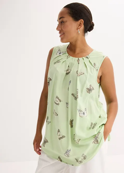 Top-blouse en viscose fluide, bonprix