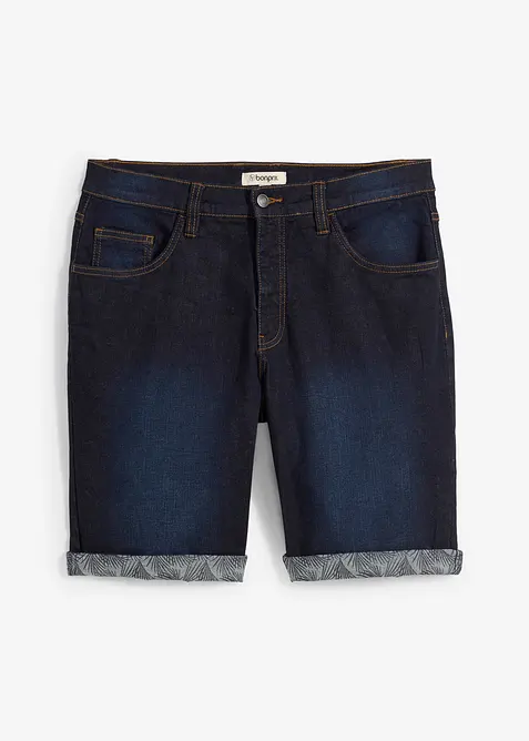 Bermuda en jean extensible, Regular, bonprix