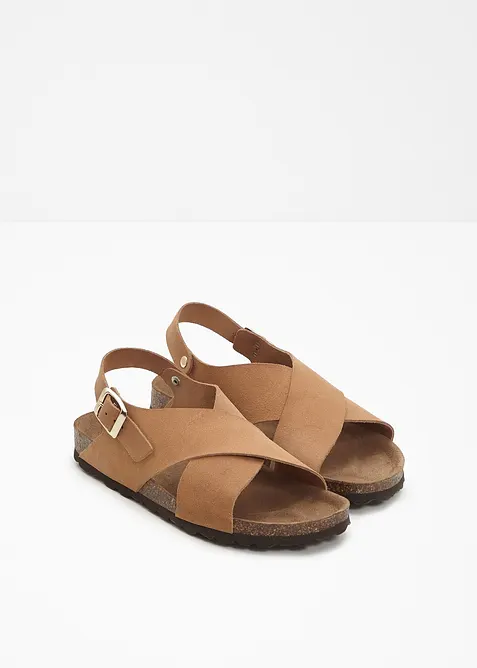 Sandalen aus Leder, bonprix