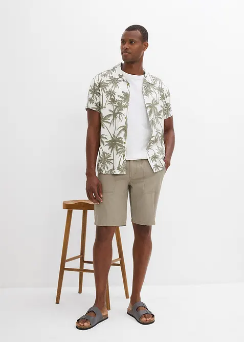 Bermuda mit Komfortbund, Regular Fit, bonprix