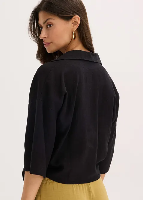 Chemisier en lin mélangé, bonprix