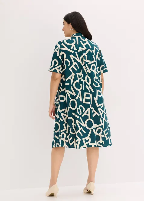 Kleid aus flie&szlig;ender Viskose, bonprix