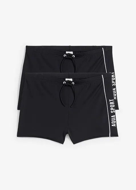 Lot de 2 shorts de bain, bonprix