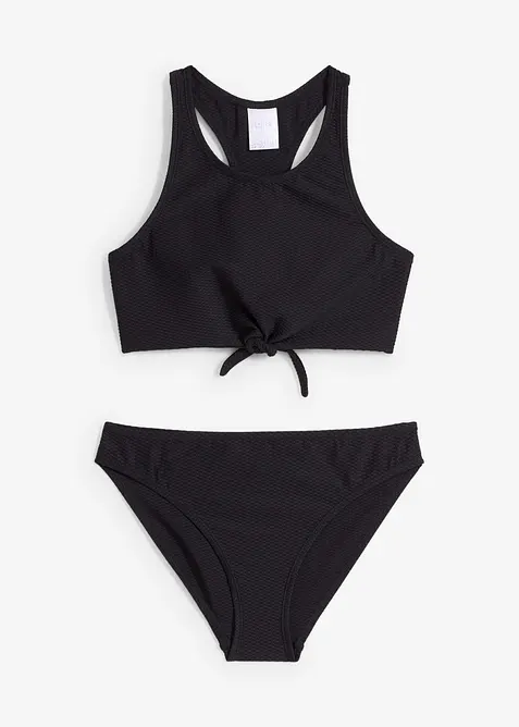 Bikini en matière texturée (ens. 2 pces), bonprix