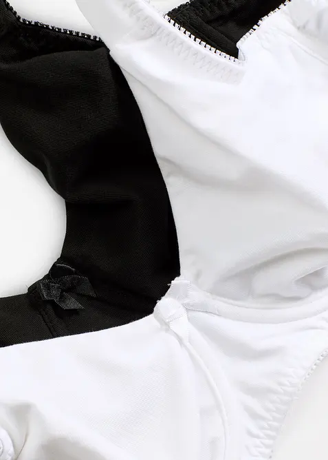 Soutiens-gorge minimiseurs moulés à armatures en coton (lot de 2), bonprix