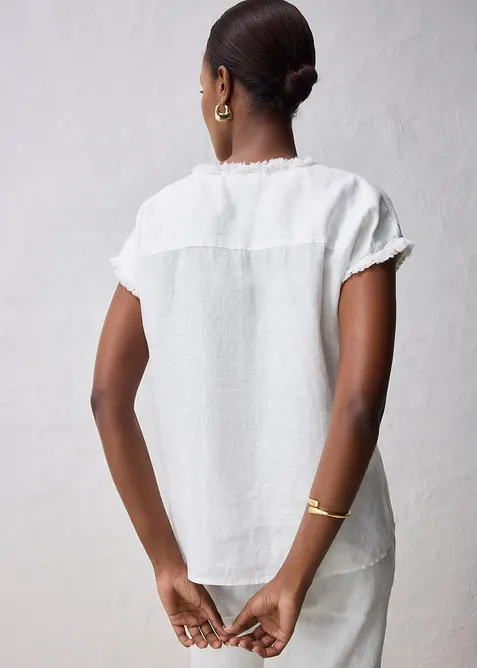 Tunikabluse aus reinem Leinen, bonprix