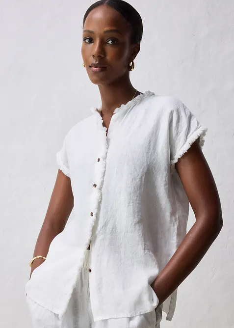 Tunikabluse aus reinem Leinen, bonprix