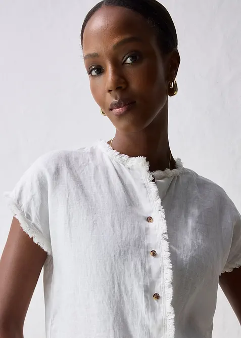 Tunikabluse aus reinem Leinen, bonprix