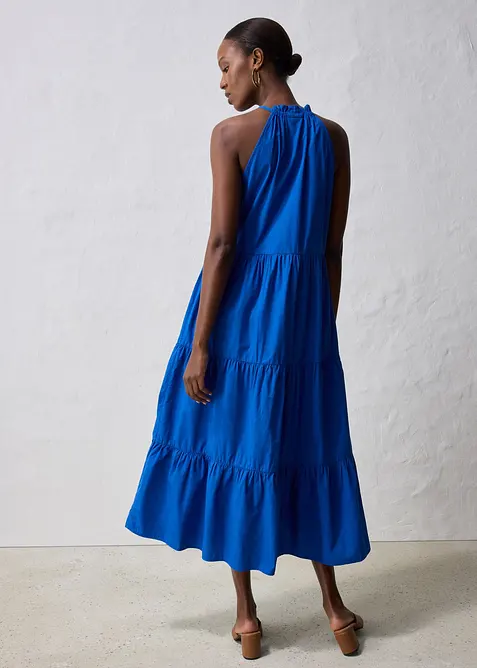 Kleid mit Seidenanteil, bonprix