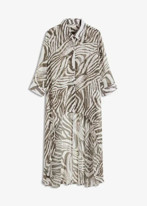 Chemisier long en crêpe, bonprix