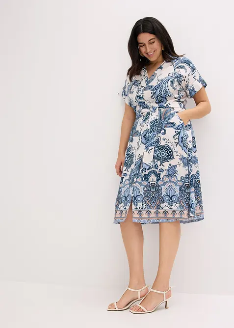 Kleid mit Bindeband, bonprix