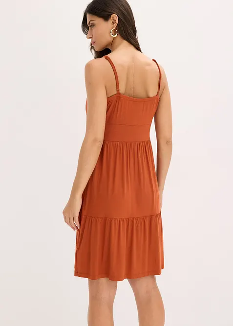 Trägerkleid mit Knotendetail, bonprix