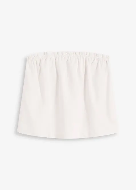 Top en lin majoritaire, bonprix