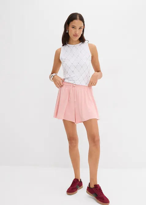 Schlupf-Shorts im Tennis-Look, bonprix